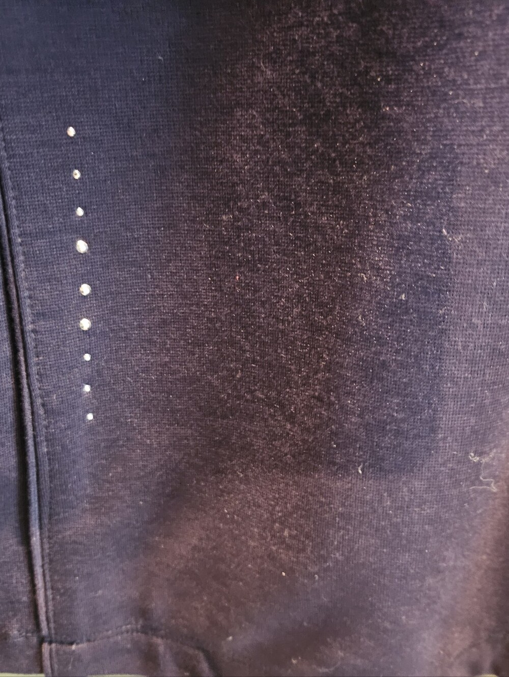 Navy Zip Front Light Jacket - Picture 3 of 3